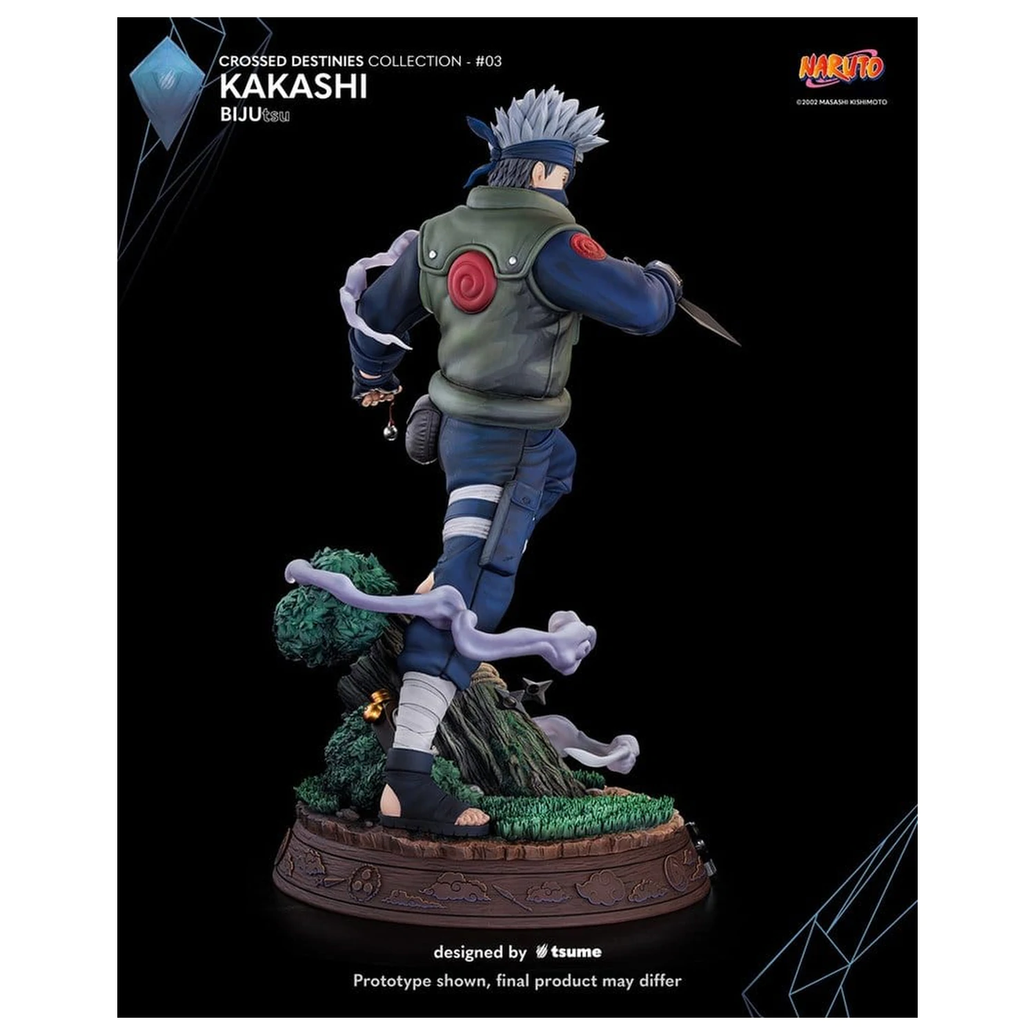 Naruto Bijutsu figura Kakashi termékfotó