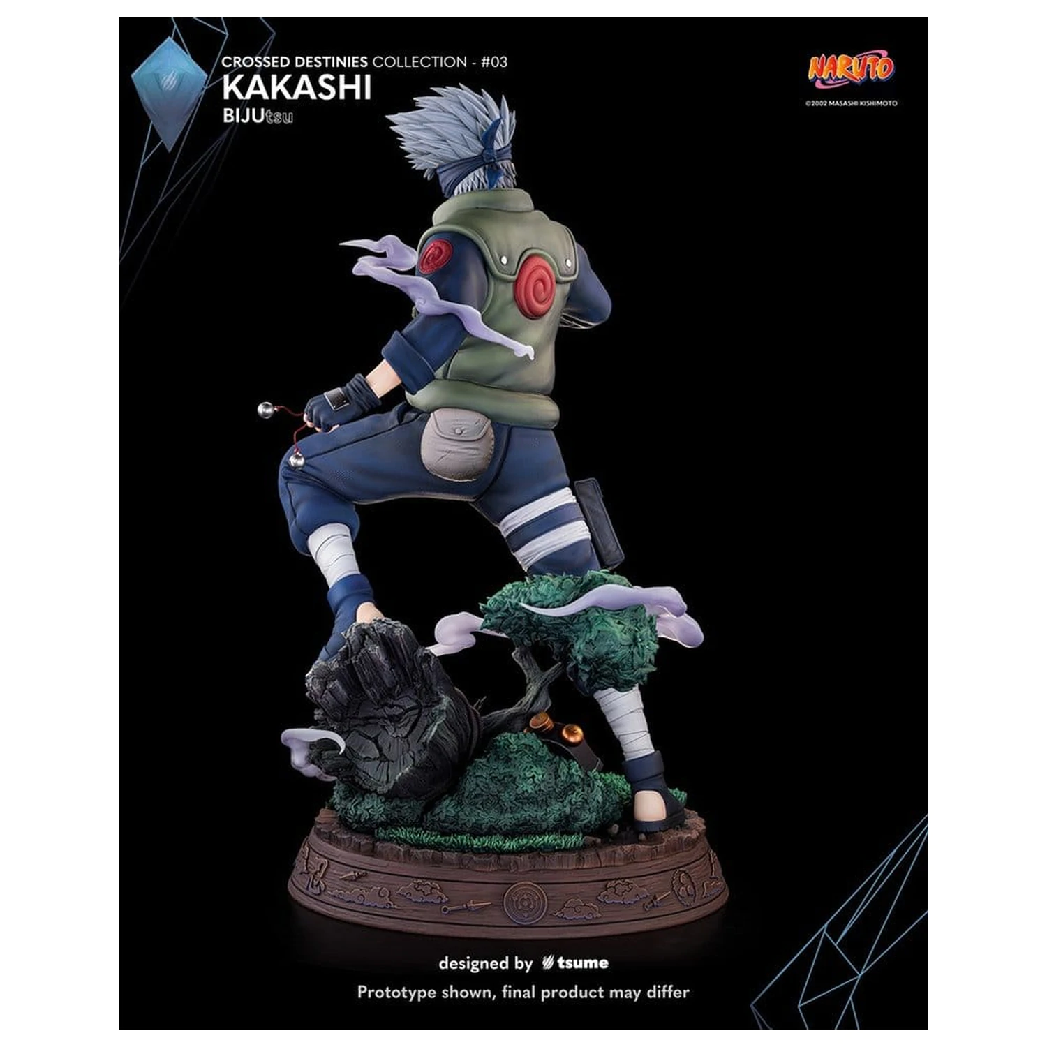 Naruto Bijutsu figura Kakashi termékfotó