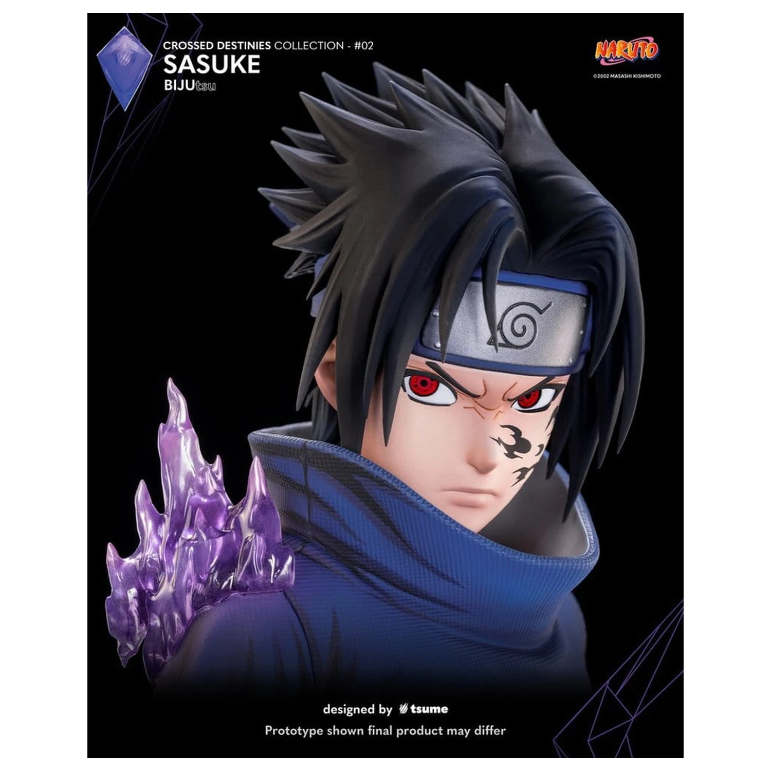 Naruto Bijutsu figura Sasuke termékfotó
