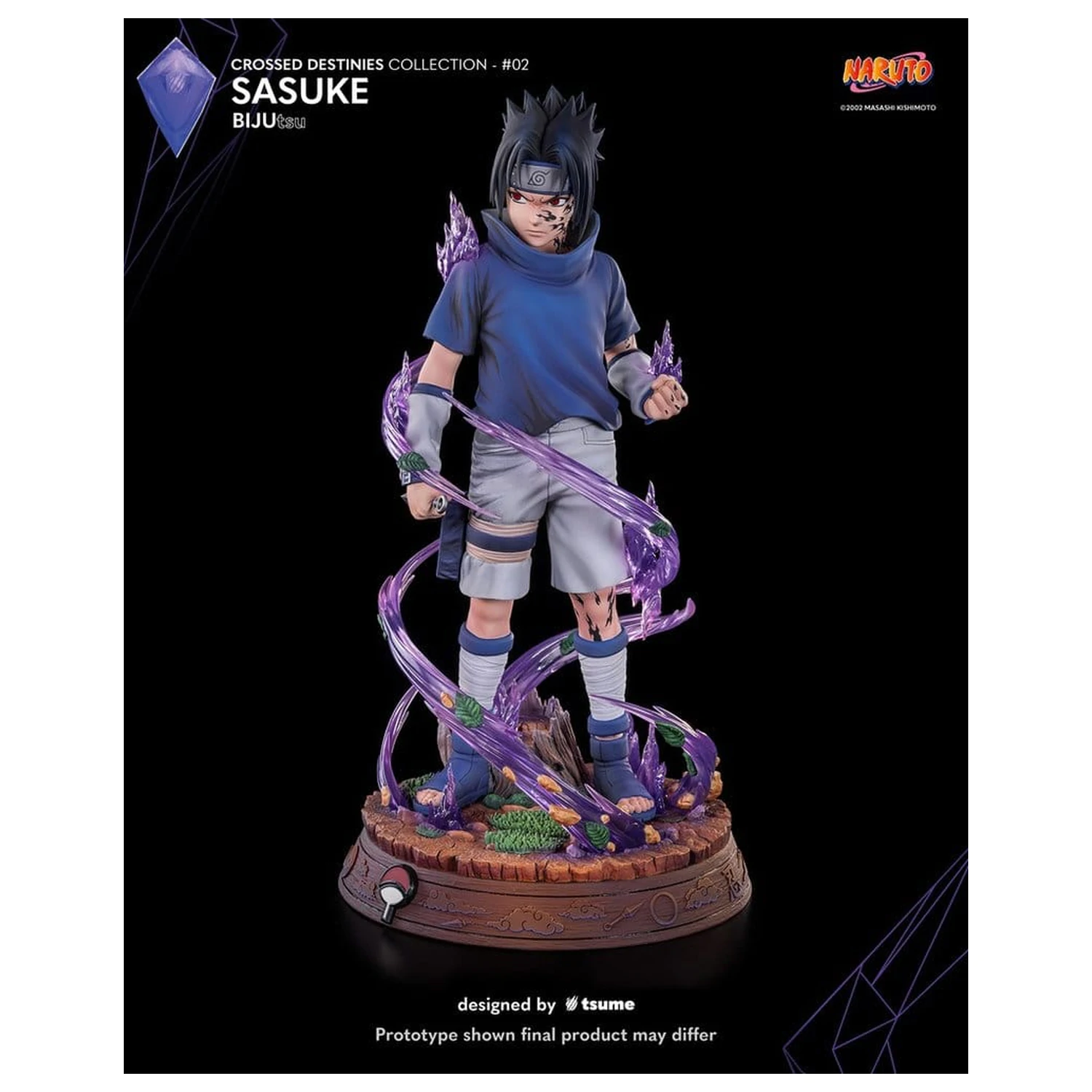 Naruto Bijutsu figura Sasuke termékfotó