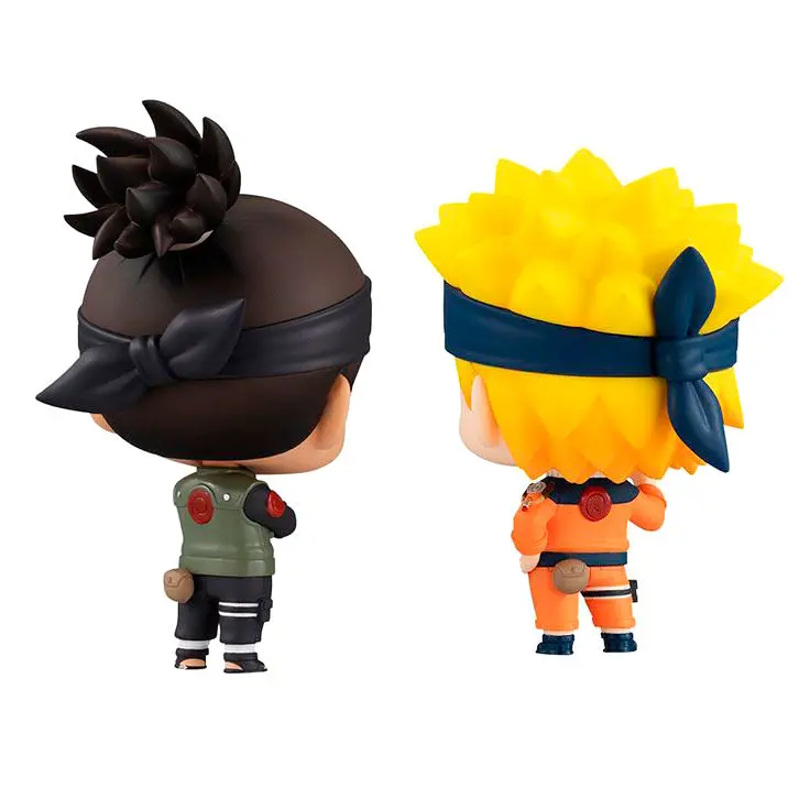 Naruto Chimimega Buddy Series Umino Iruka &amp; Uzumaki 2db-os figura csomag 7cm termékfotó