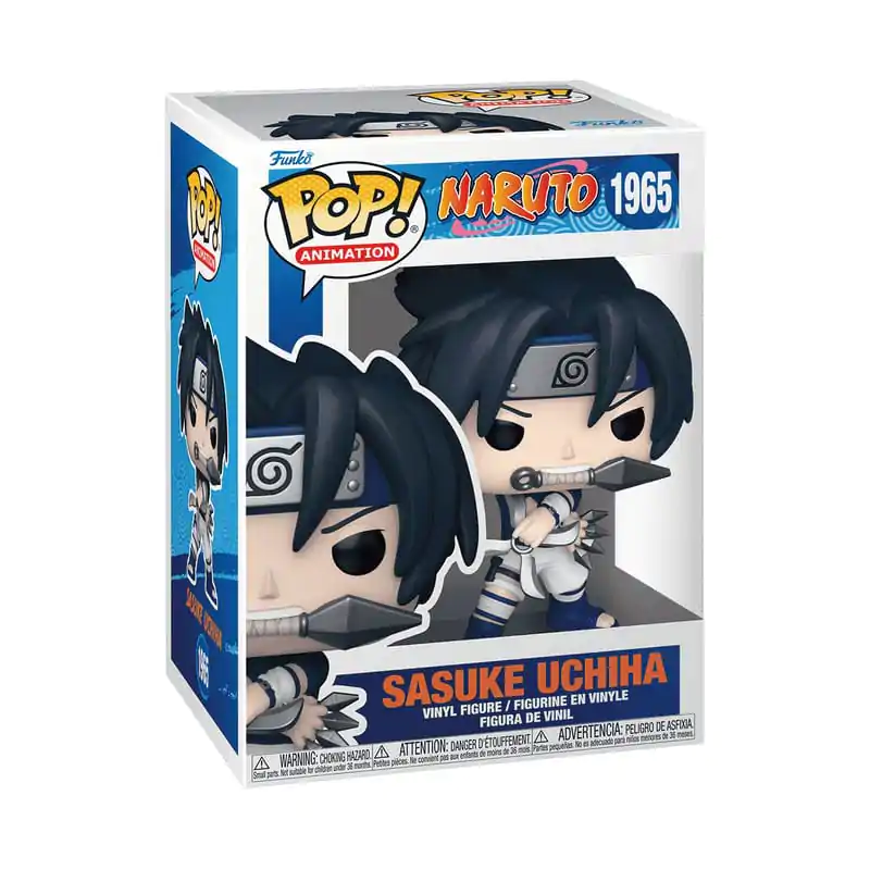 Naruto Classic Pop! Animation Vinyl figura Sasuke 9 cm termékfotó