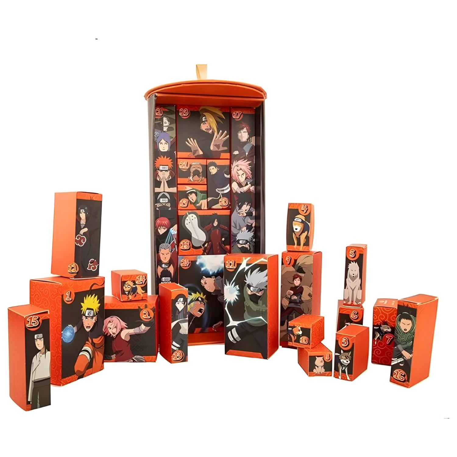 Naruto deluxe adventi kalendárium termékfotó