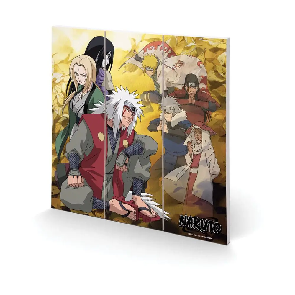 Naruto Fallen Leaves And Fallen Comrades fa fali dekoráció termékfotó
