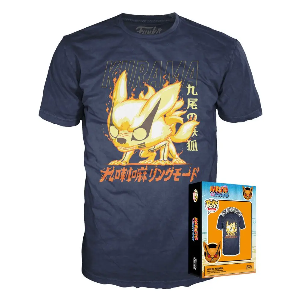 Naruto Funko Boxed Tee Kurama póló termékfotó