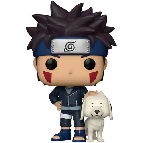 Naruto Funko POP! Animation Vinyl figura Kiba w/Akamaru 9 cm termékfotó