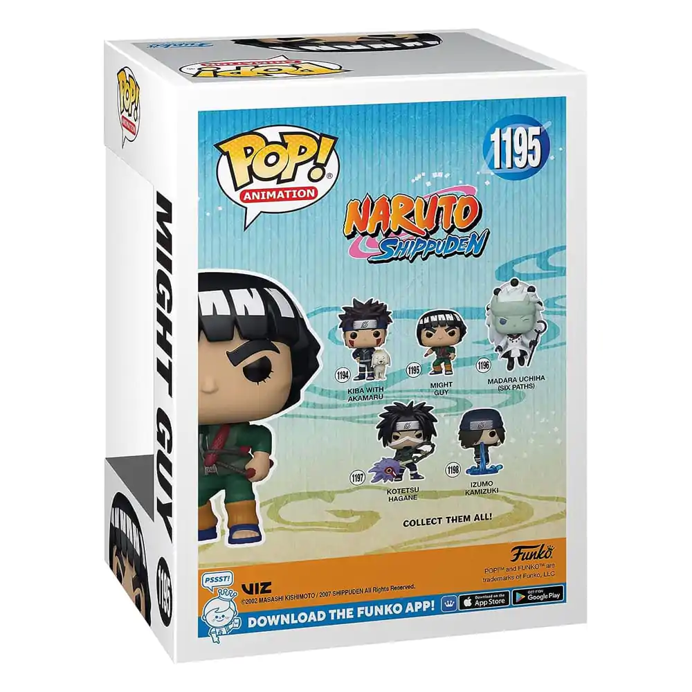 Naruto Funko POP! Animation Vinyl figura Might Guy 9 cm termékfotó