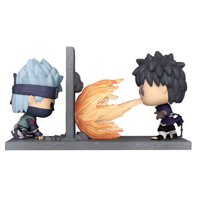 Naruto Funko POP! Moment Vinyl figura csomag Kakashi Vs Obito 9 cm termékfotó