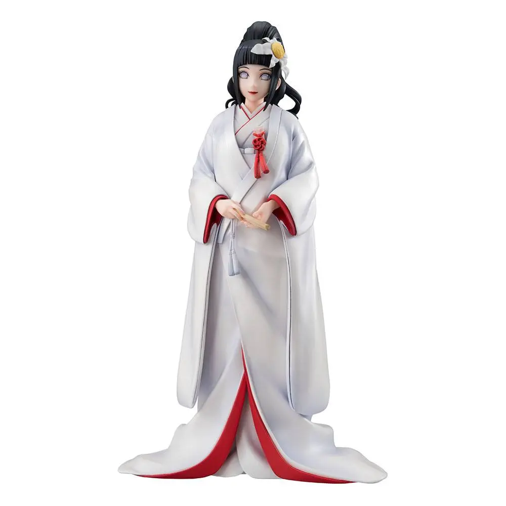Naruto Gals Hinata Hyuga Wedding Ceremony Ver. PVC szobor figura 21 cm termékfotó