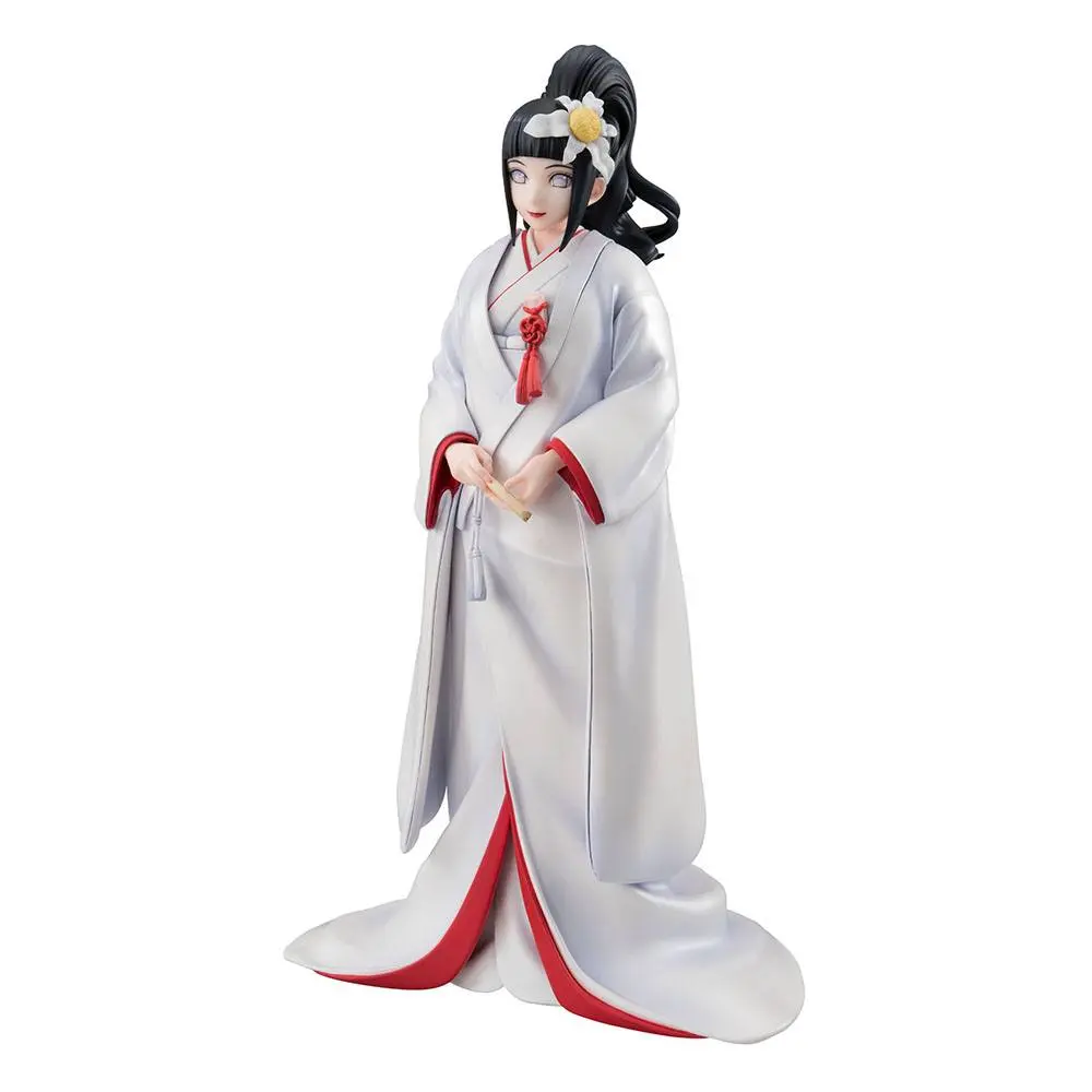 Naruto Gals Hinata Hyuga Wedding Ceremony Ver. PVC szobor figura 21 cm termékfotó
