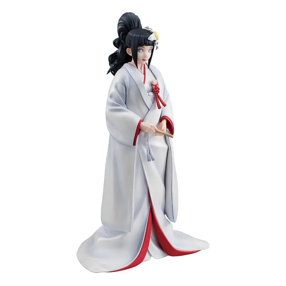 Naruto Gals Hinata Hyuga Wedding Ceremony Ver. PVC szobor figura 21 cm termékfotó