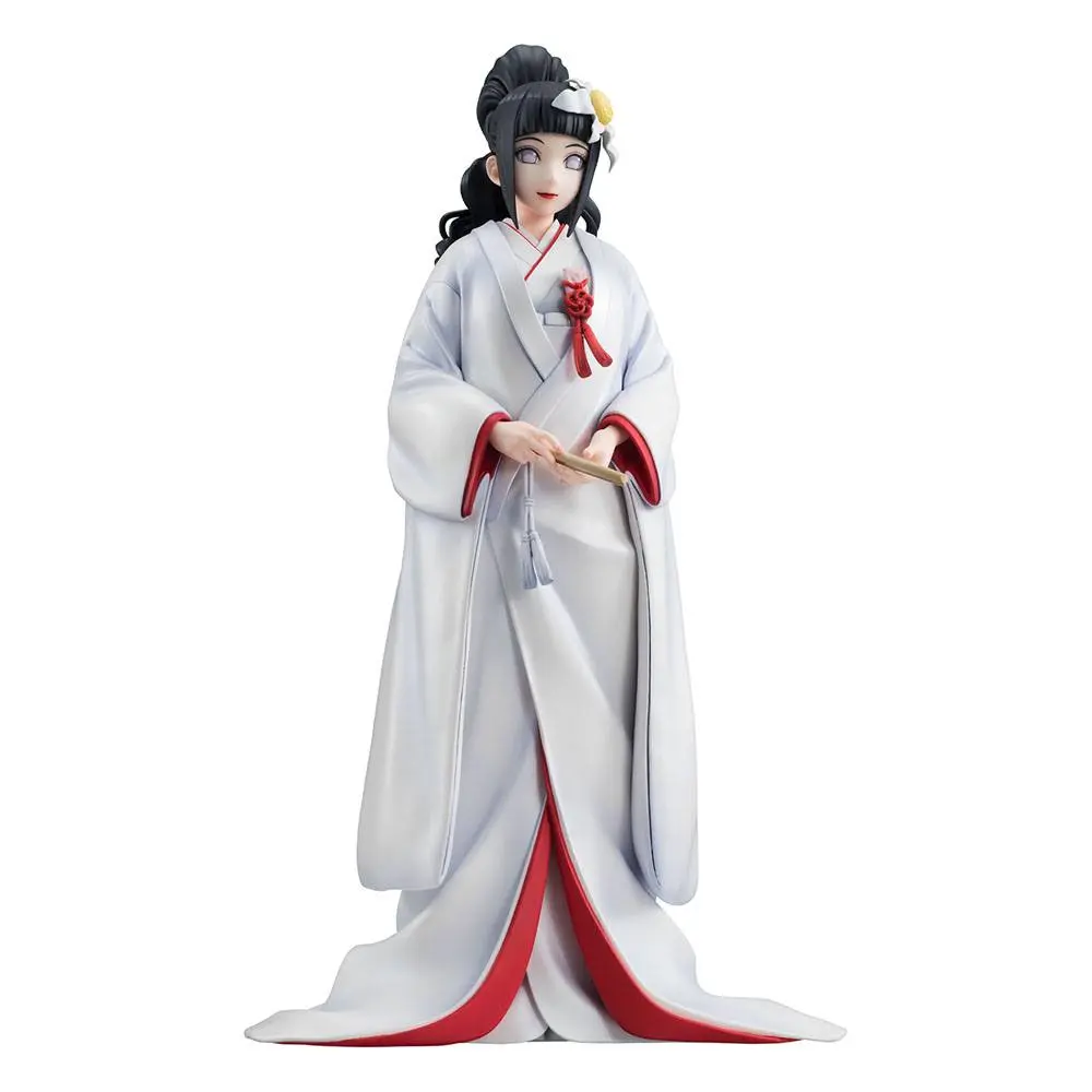 Naruto Gals Hinata Hyuga Wedding Ceremony Ver. PVC szobor figura 21 cm termékfotó