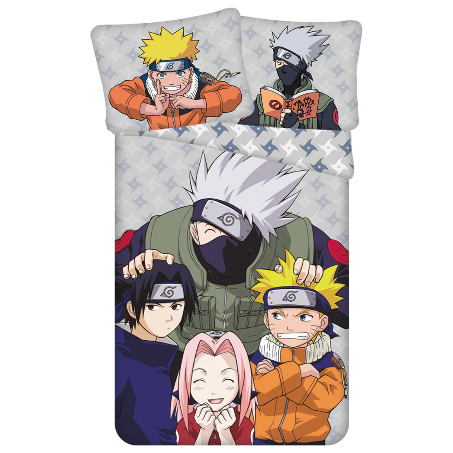 Naruto Grey ágyneműhuzat  termékfotó