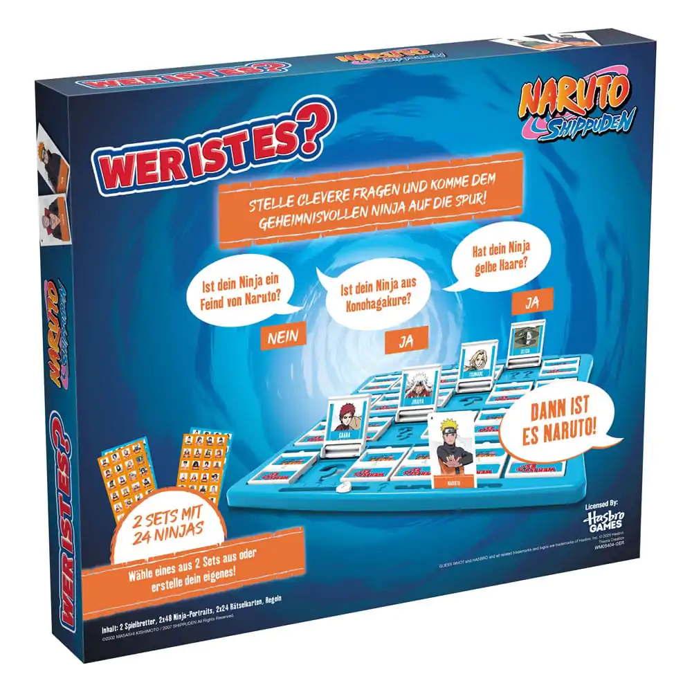 Naruto Guess Who Berühmte Gebäude német nyelvű társasjáték termékfotó