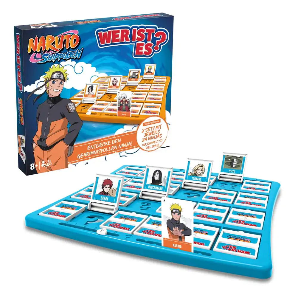 Naruto Guess Who Berühmte Gebäude német nyelvű társasjáték termékfotó