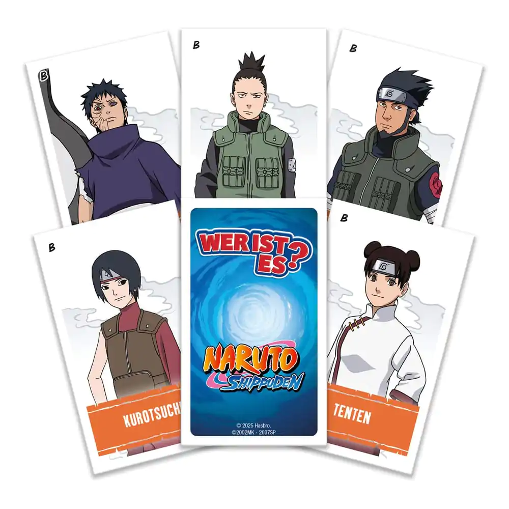 Naruto Guess Who Berühmte Gebäude német nyelvű társasjáték termékfotó