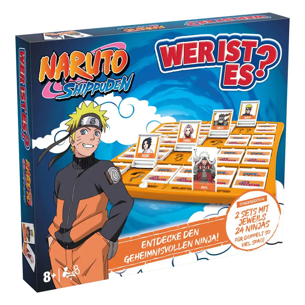 Naruto Guess Who Berühmte Gebäude német nyelvű társasjáték termékfotó