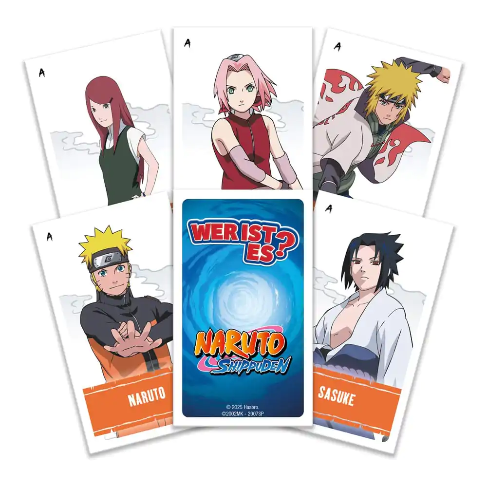 Naruto Guess Who Berühmte Gebäude német nyelvű társasjáték termékfotó