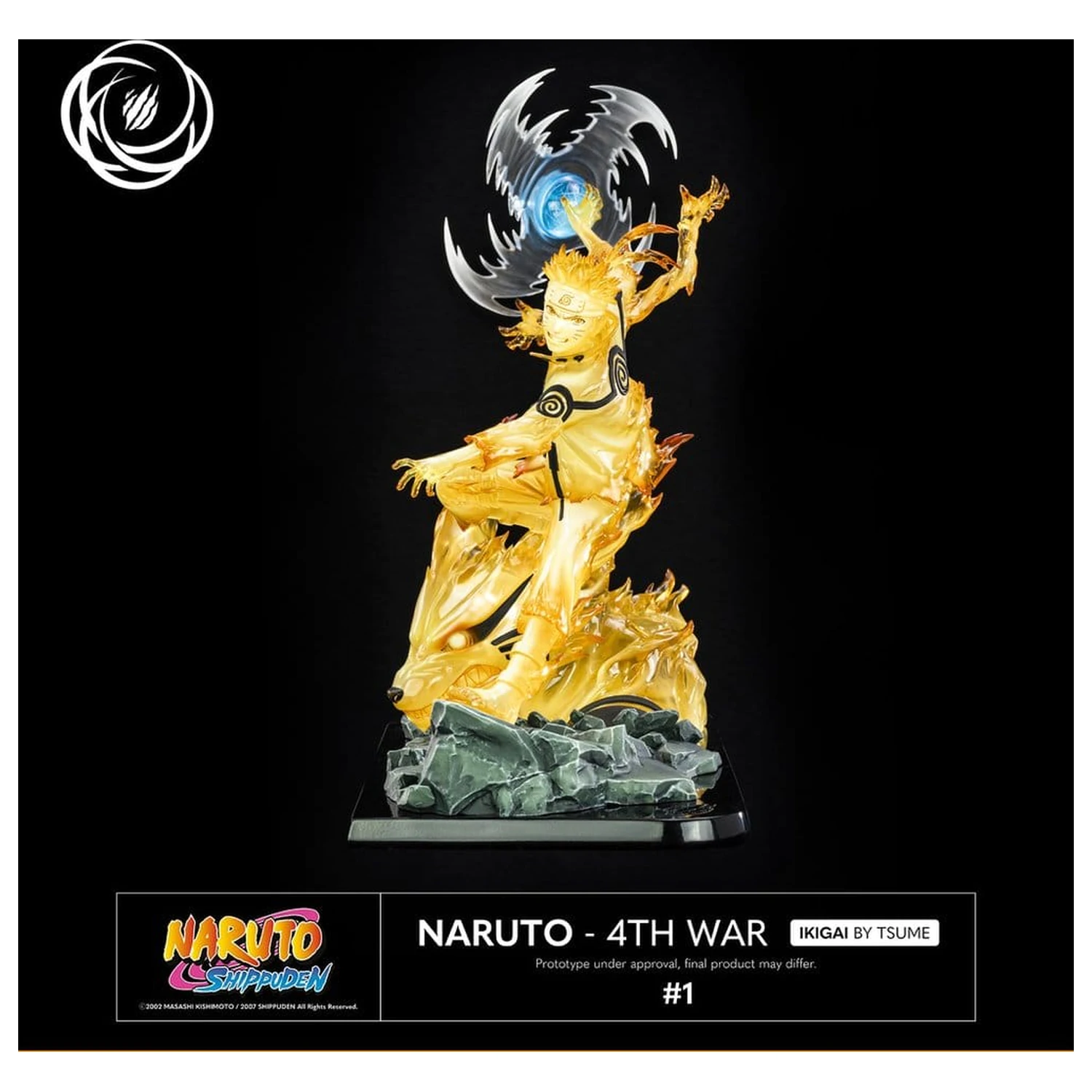 Naruto IKIGAI figura 1/6 Naruto Fourth Great Ninja War termékfotó