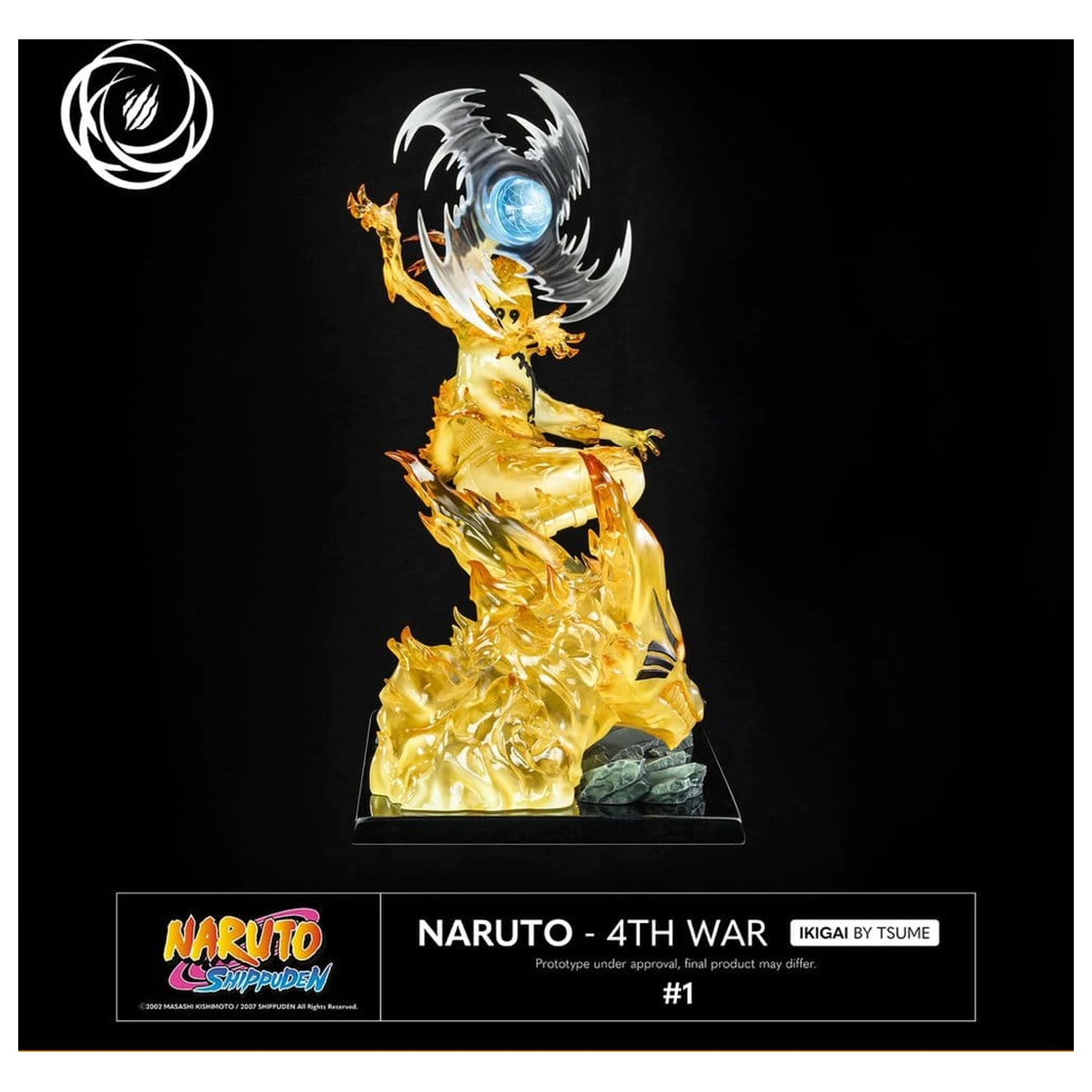Naruto IKIGAI figura 1/6 Naruto Fourth Great Ninja War termékfotó