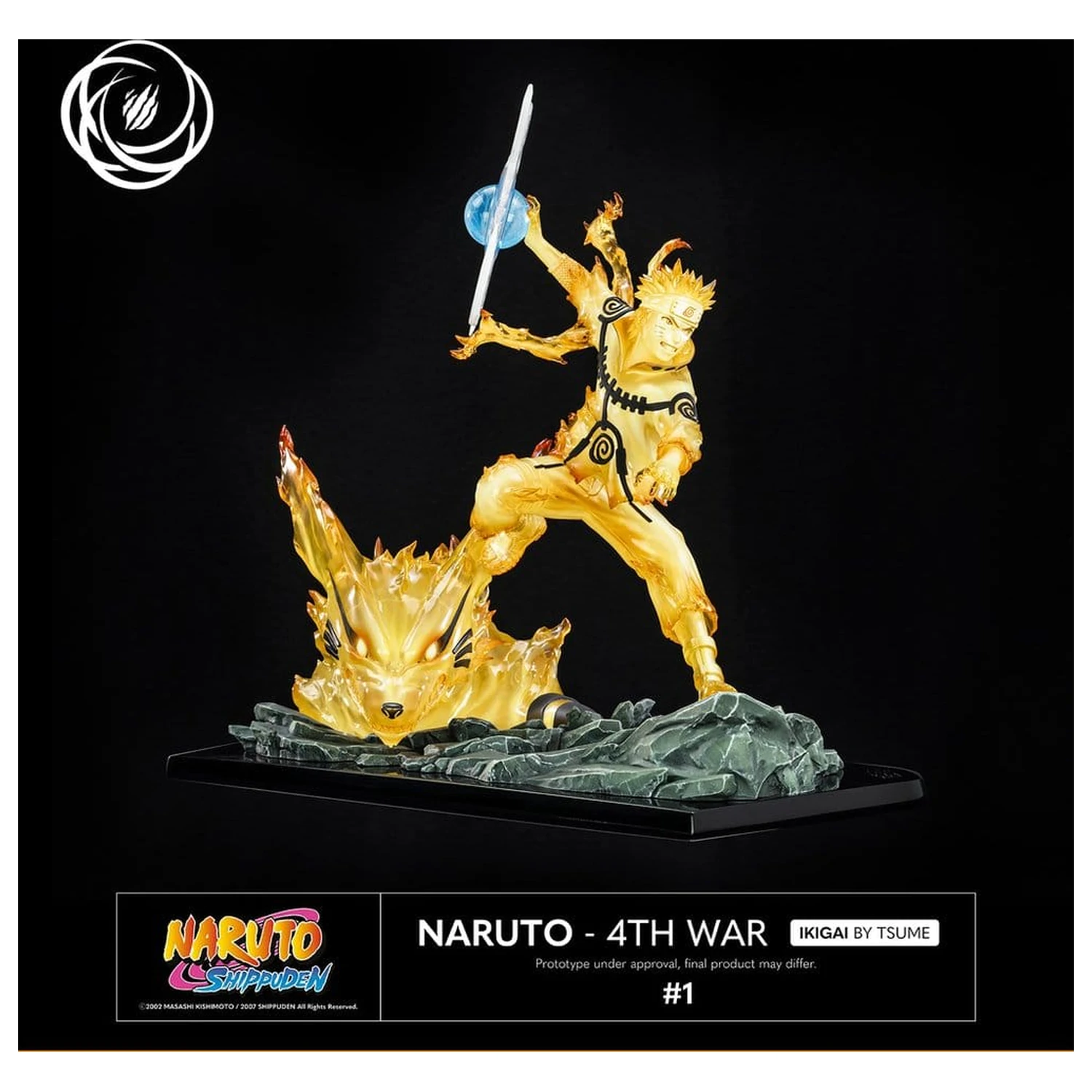 Naruto IKIGAI figura 1/6 Naruto Fourth Great Ninja War termékfotó