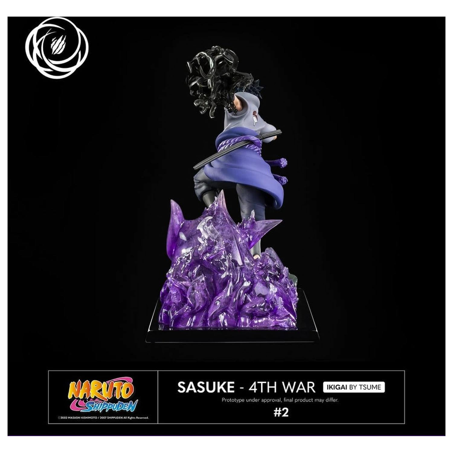 Naruto IKIGAI figura 1/6 Sasuke Fourth Great Ninja War termékfotó