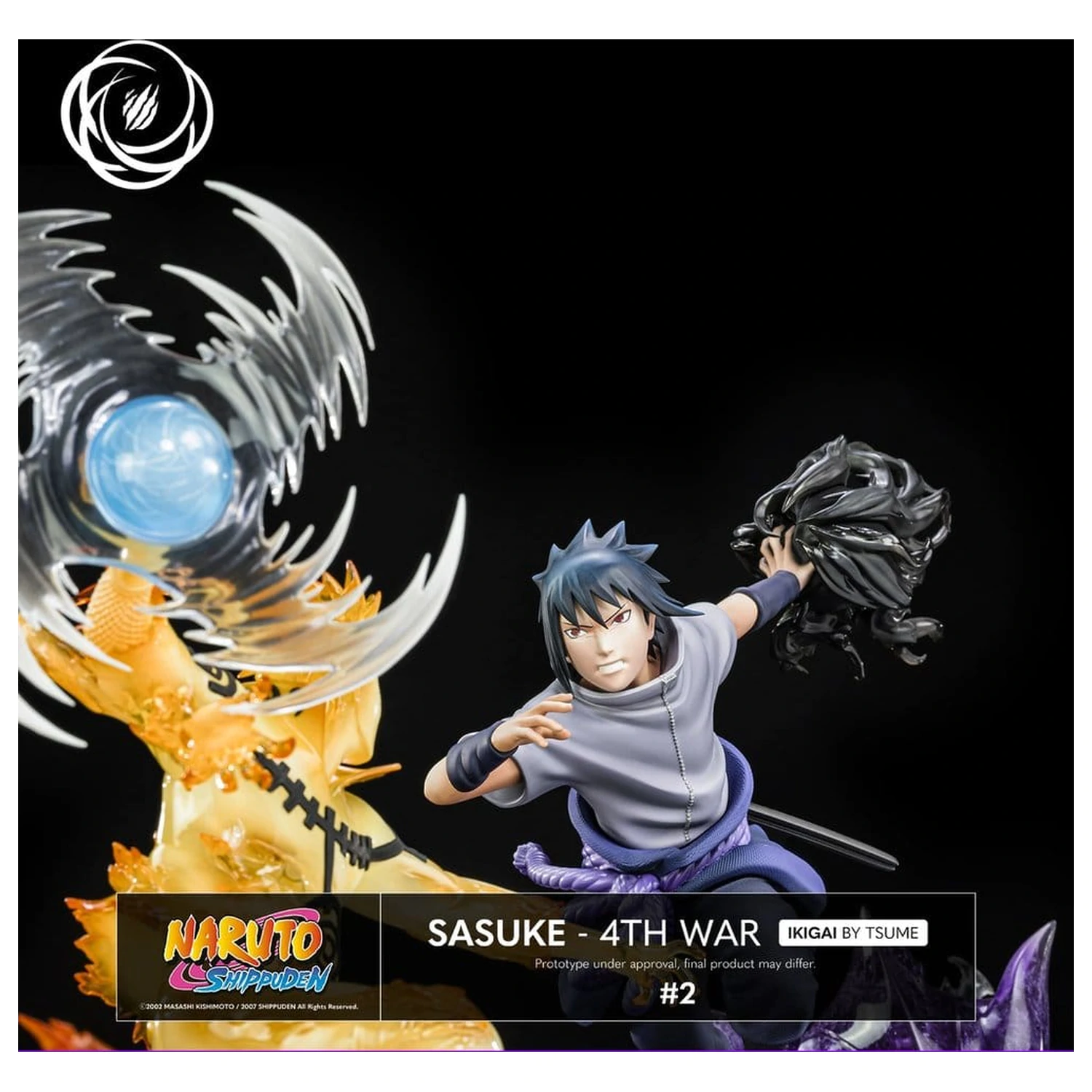 Naruto IKIGAI figura 1/6 Sasuke Fourth Great Ninja War termékfotó