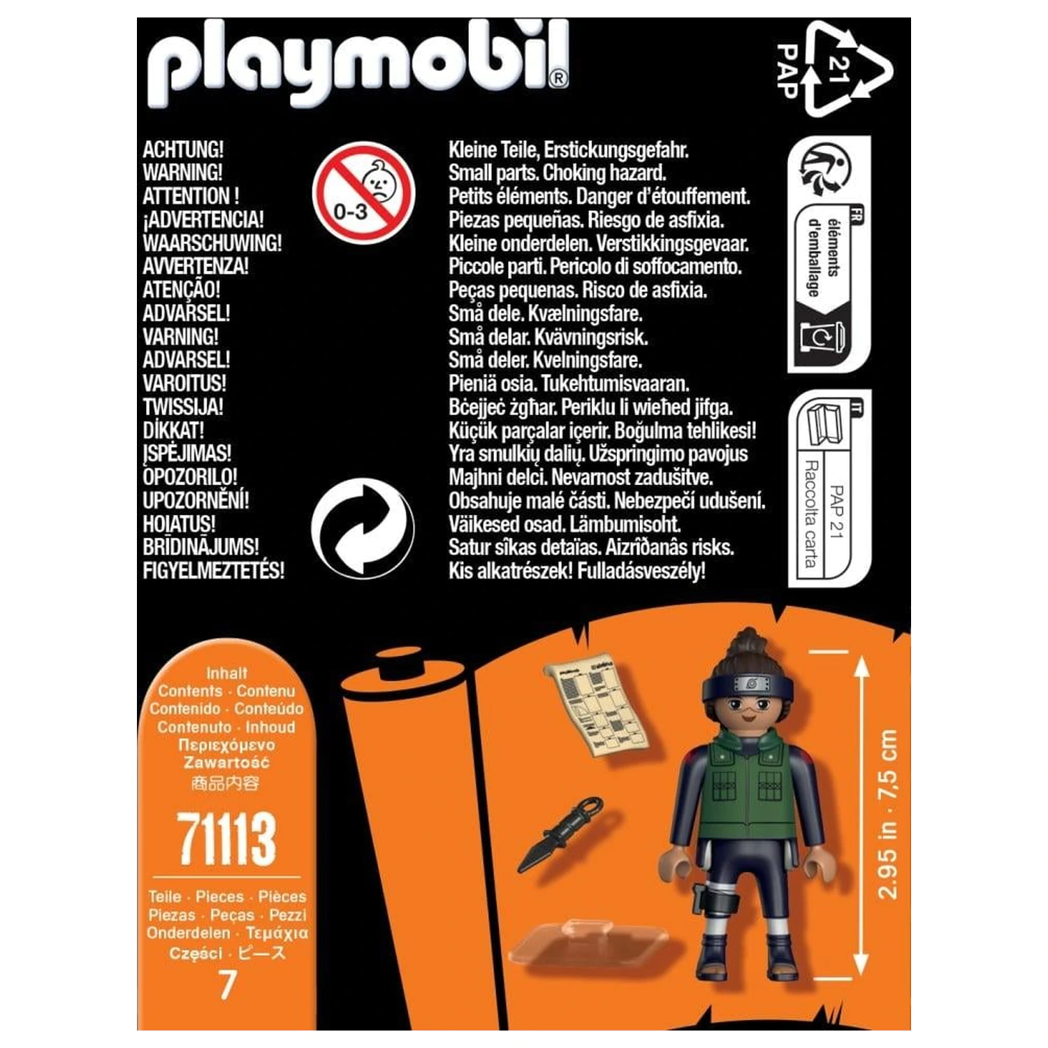 Naruto Iruka Playmobil termékfotó