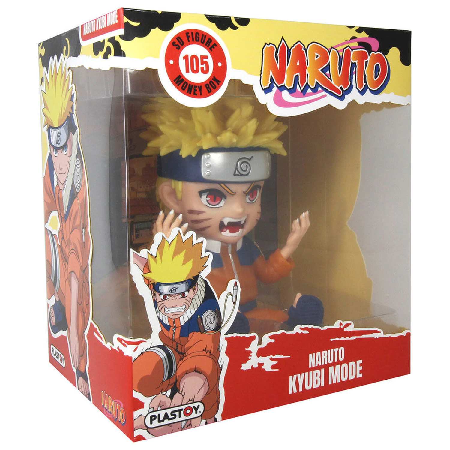 Naruto - Naruto Kyubi Mood persely figura 15cm termékfotó