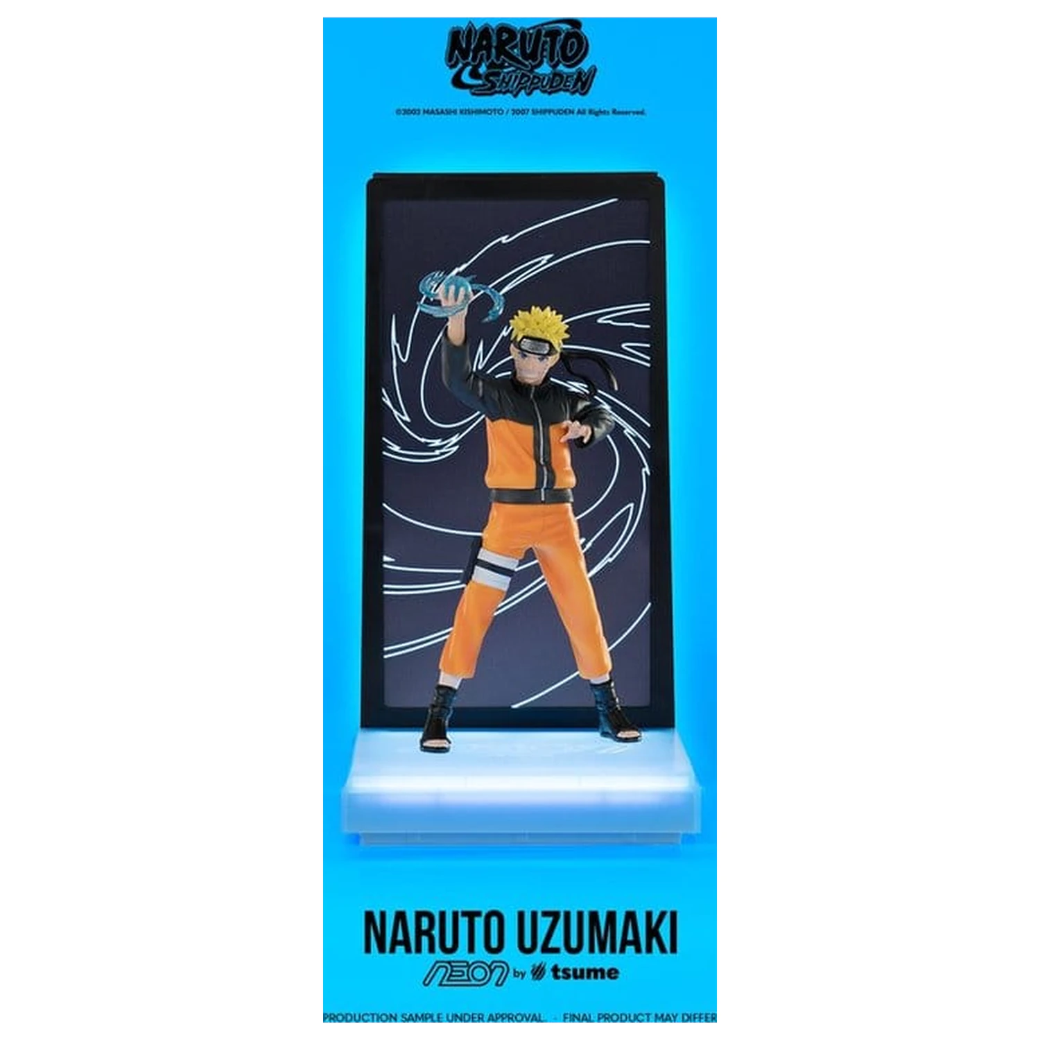 Naruto Neon figura 1/9 Naruto Uzumaki 25 cm termékfotó