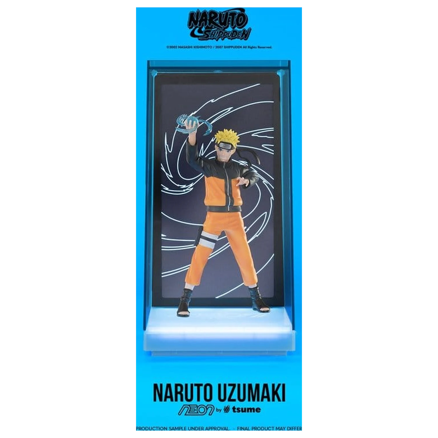 Naruto Neon figura 1/9 Naruto Uzumaki 25 cm termékfotó