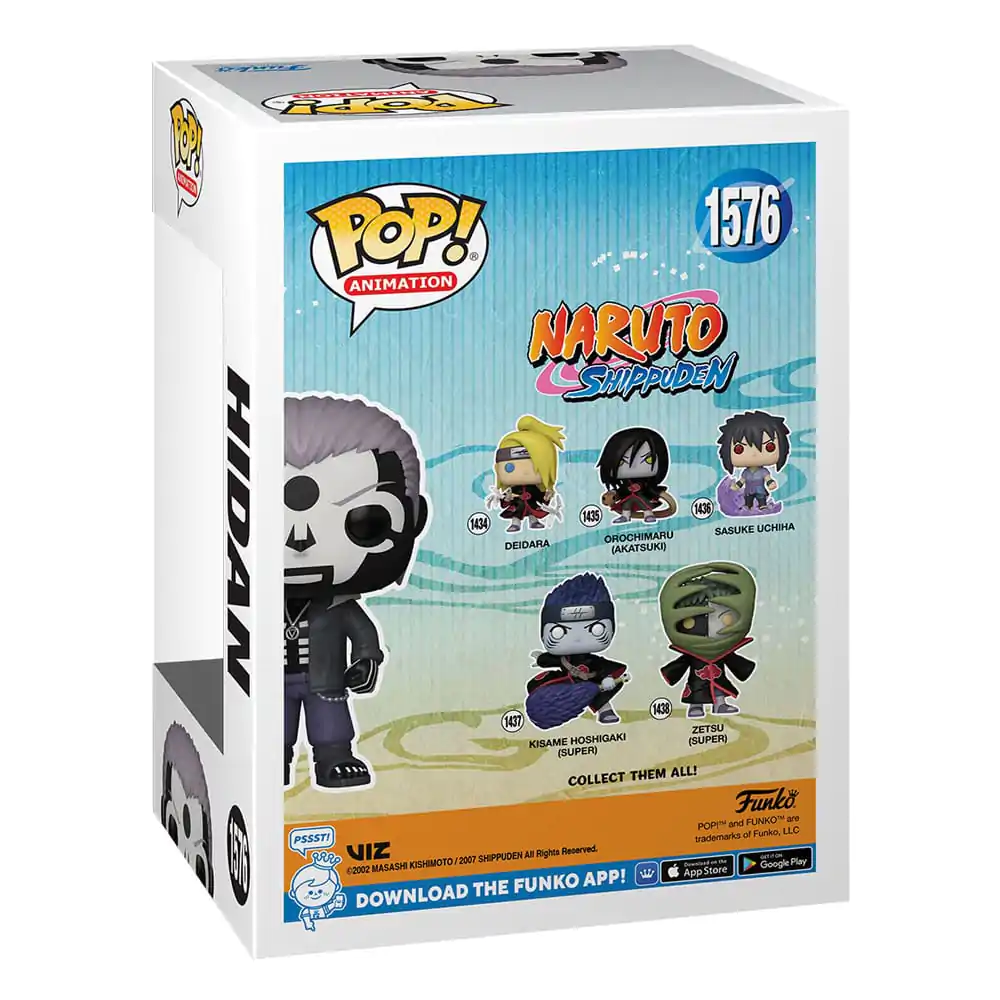 Naruto Pop! Animation Vinyl figura Hidan w/jacket Exkluzív Edition 9 cm termékfotó