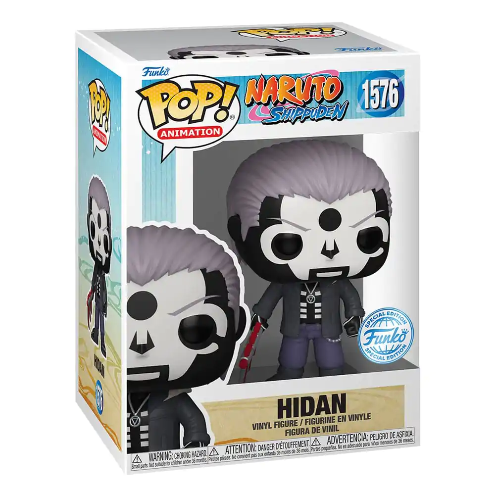 Naruto Pop! Animation Vinyl figura Hidan w/jacket Exkluzív Edition 9 cm termékfotó