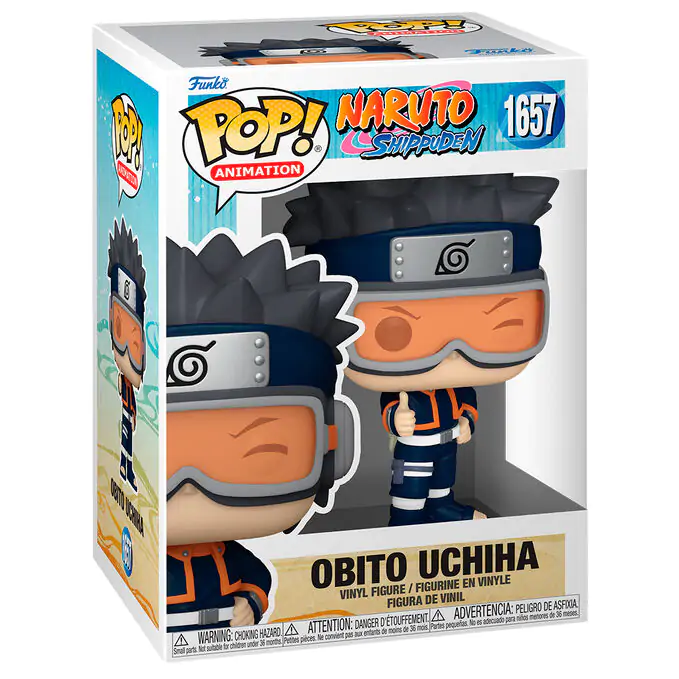 Naruto Pop! Animation Vinyl figura Obito Uchiha 9 cm termékfotó