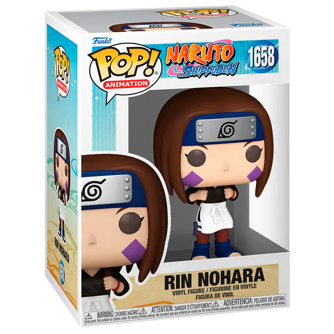 Naruto Pop! Animation Vinyl figura Rin Nohara 9 cm termékfotó