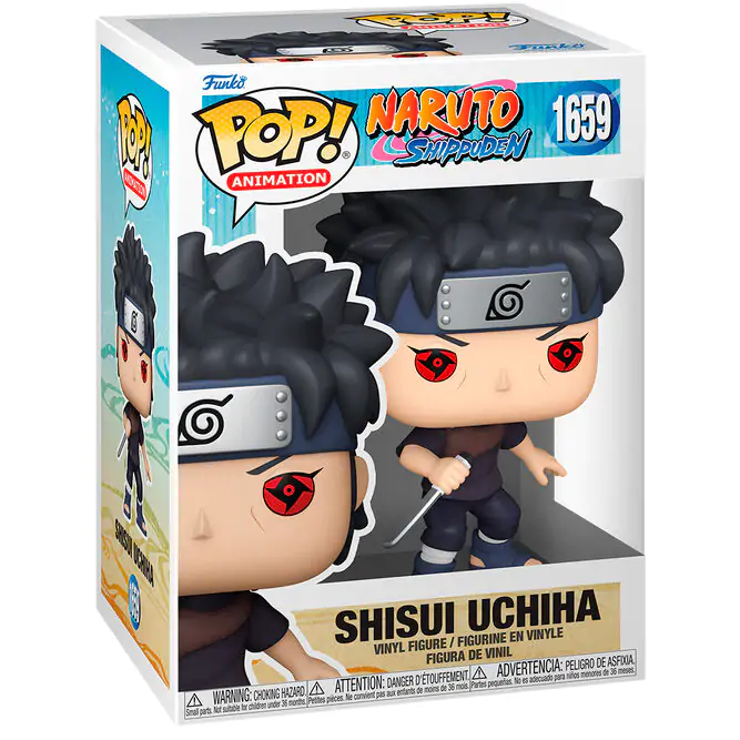 Naruto Pop! Animation Vinyl figura Shisui Uchiha 9 cm termékfotó