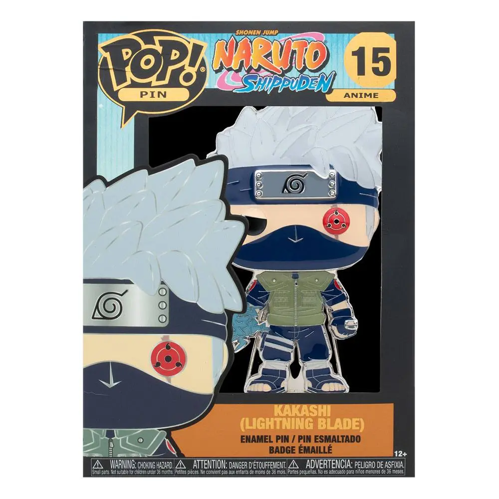 Naruto POP! Enamel Pin Kakashi kitűző 10 cm termékfotó