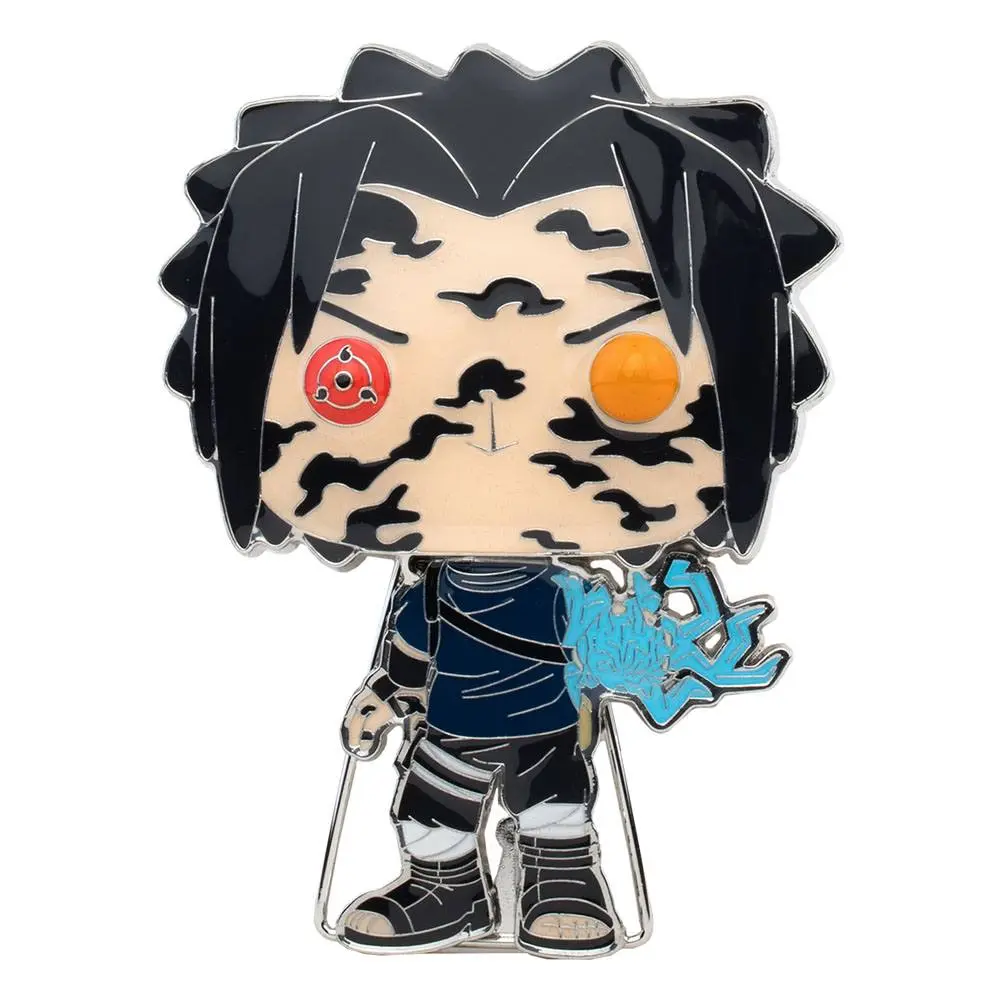 Naruto POP! Enamel Pin Sasuke Curse kitűző 10 cm termékfotó