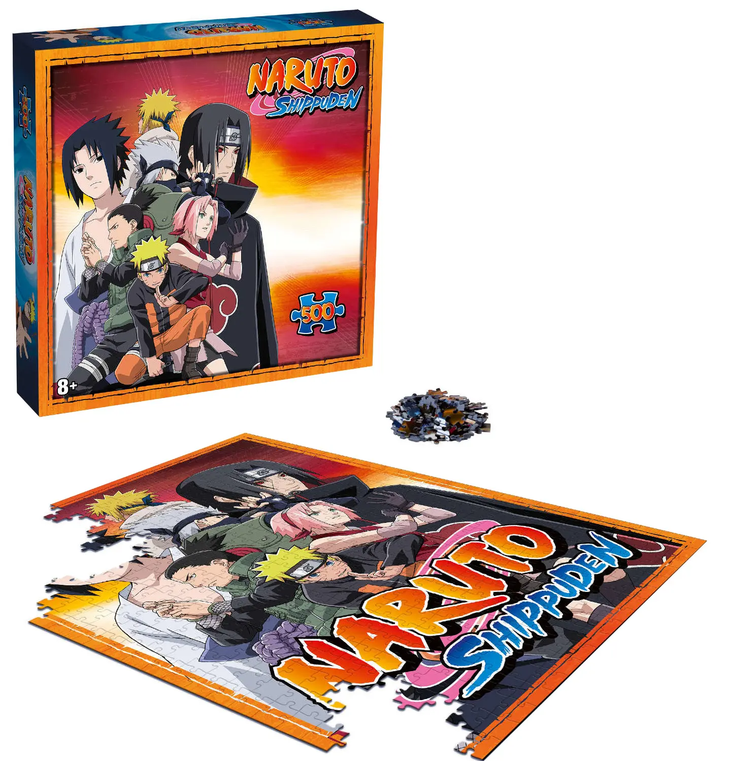 Naruto puzzle 500db termékfotó