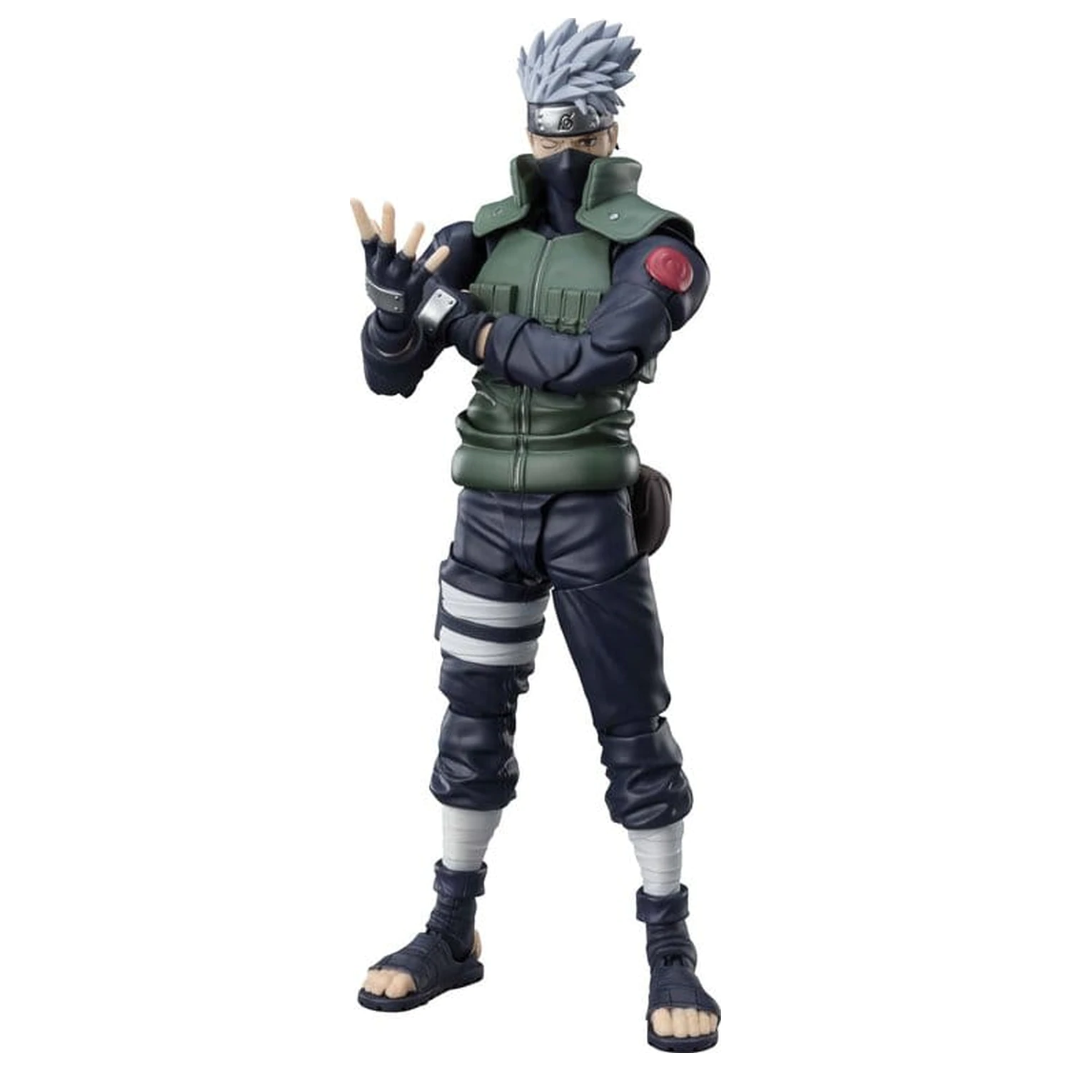 Naruto S.H.Figuarts akciófigura Kakashi Hatake -The famed Sharingan Hero- 16 cm termékfotó