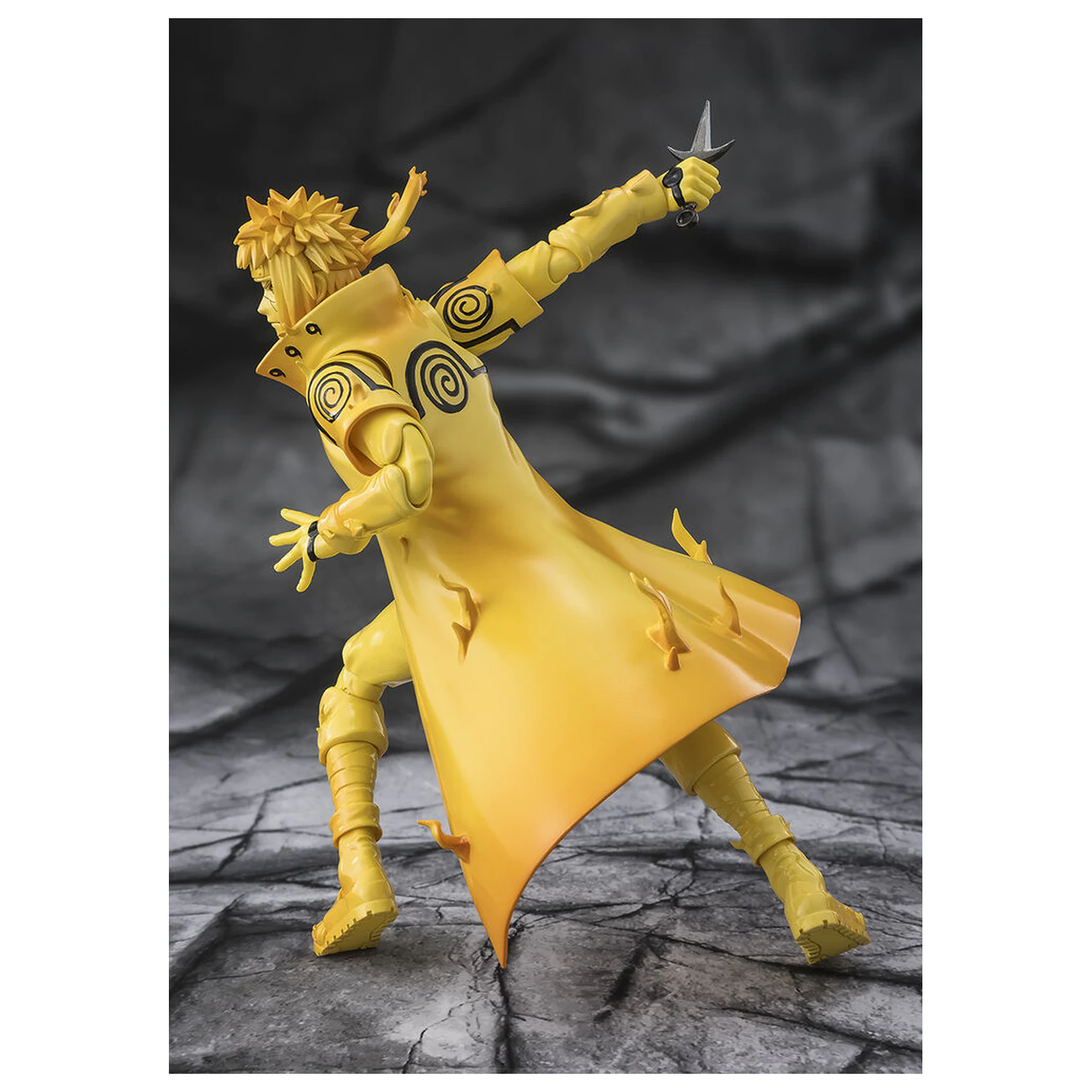 Naruto S.H.Figuarts akciófigura Minato Namikaze (Kurama Link Mode) -Bond of Light That Shatters Darkness- 15 cm termékfotó
