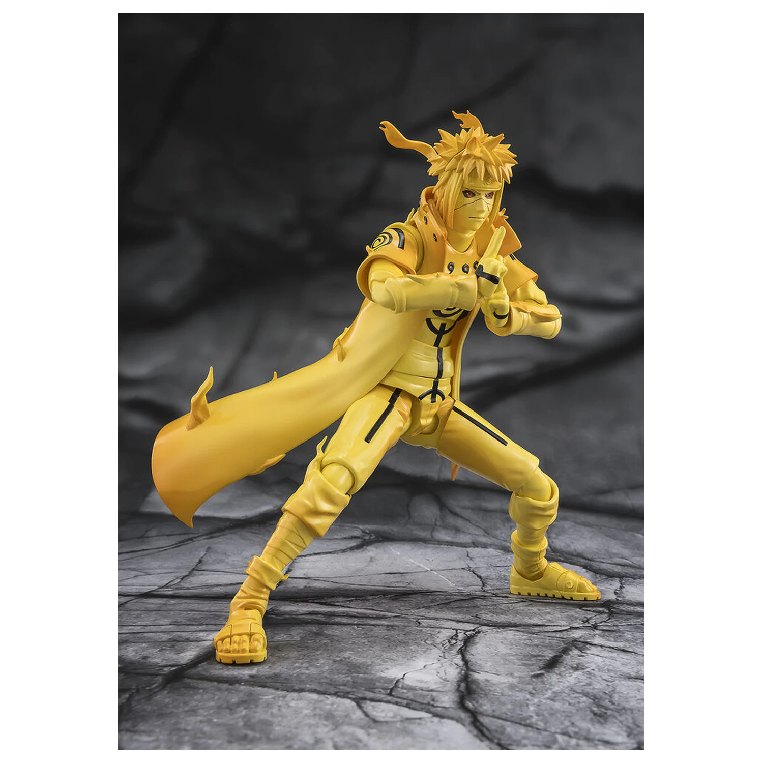 Naruto S.H.Figuarts akciófigura Minato Namikaze (Kurama Link Mode) -Bond of Light That Shatters Darkness- 15 cm termékfotó