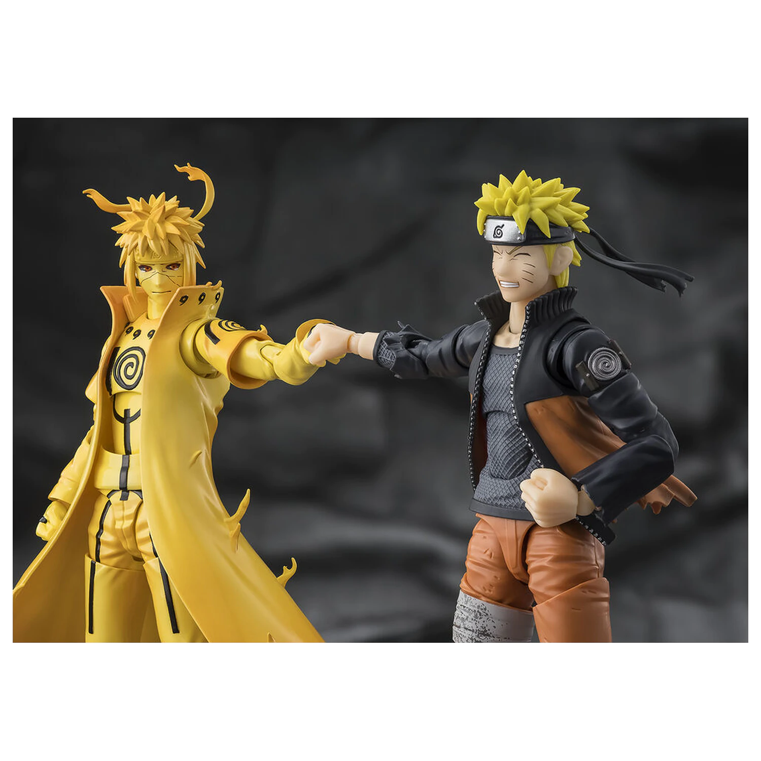 Naruto S.H.Figuarts akciófigura Minato Namikaze (Kurama Link Mode) -Bond of Light That Shatters Darkness- 15 cm termékfotó