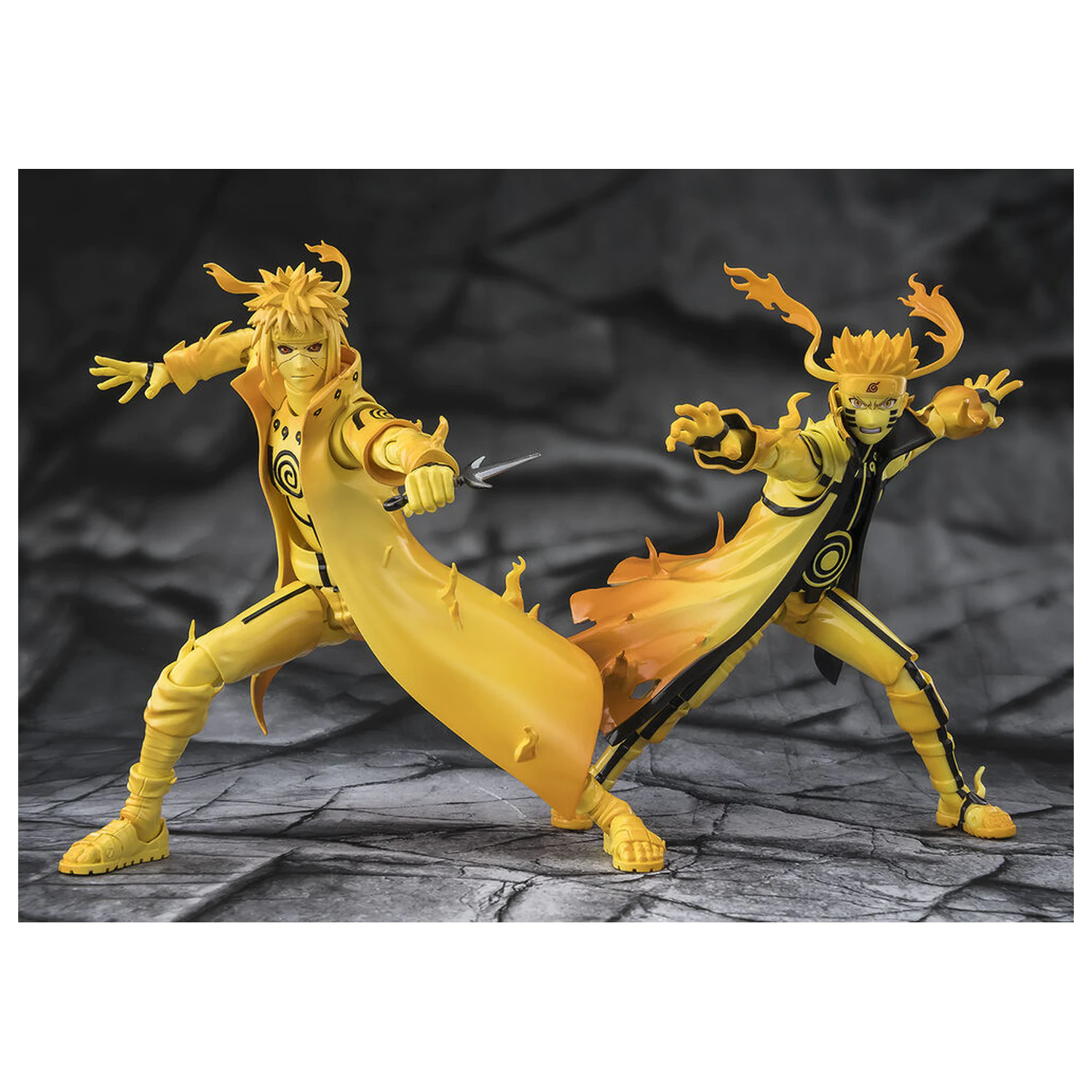 Naruto S.H.Figuarts akciófigura Minato Namikaze (Kurama Link Mode) -Bond of Light That Shatters Darkness- 15 cm termékfotó