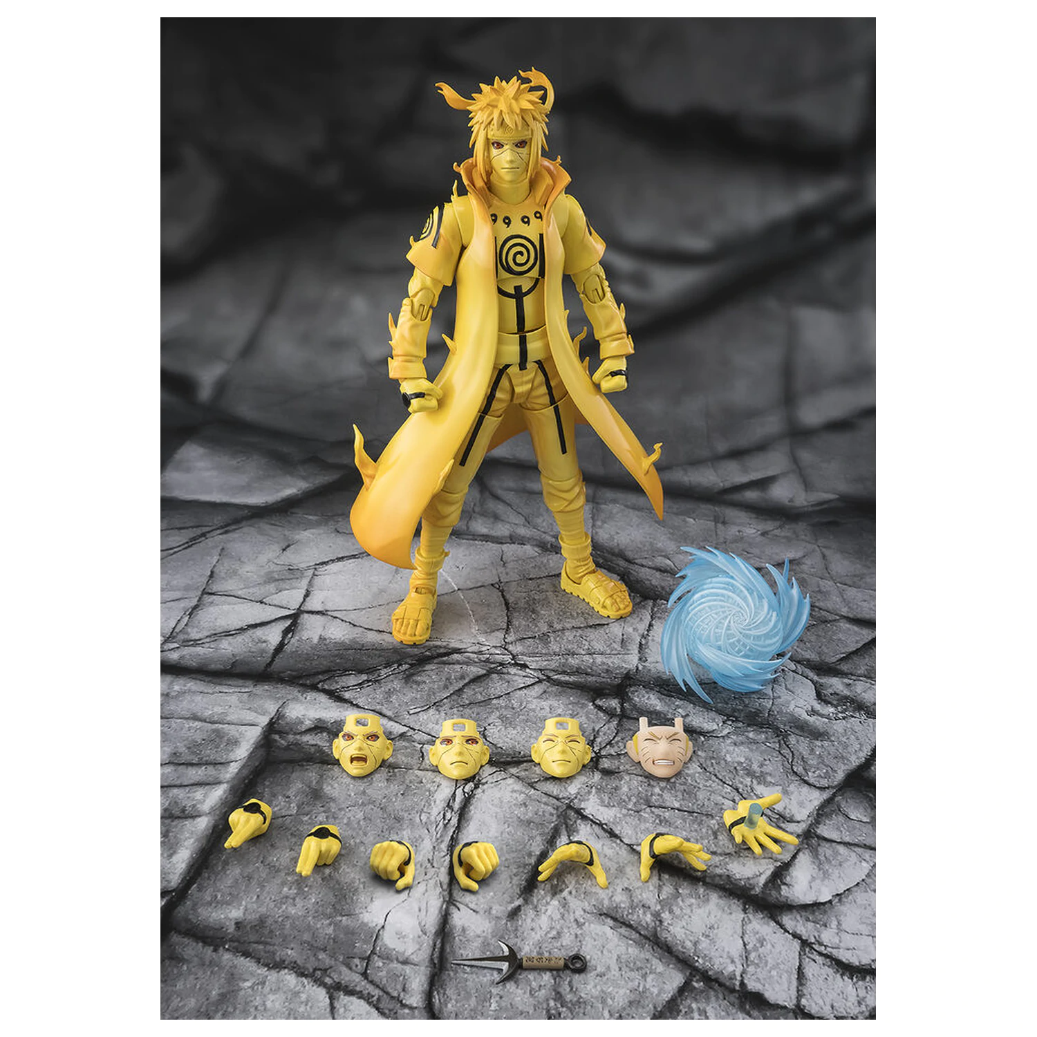 Naruto S.H.Figuarts akciófigura Minato Namikaze (Kurama Link Mode) -Bond of Light That Shatters Darkness- 15 cm termékfotó