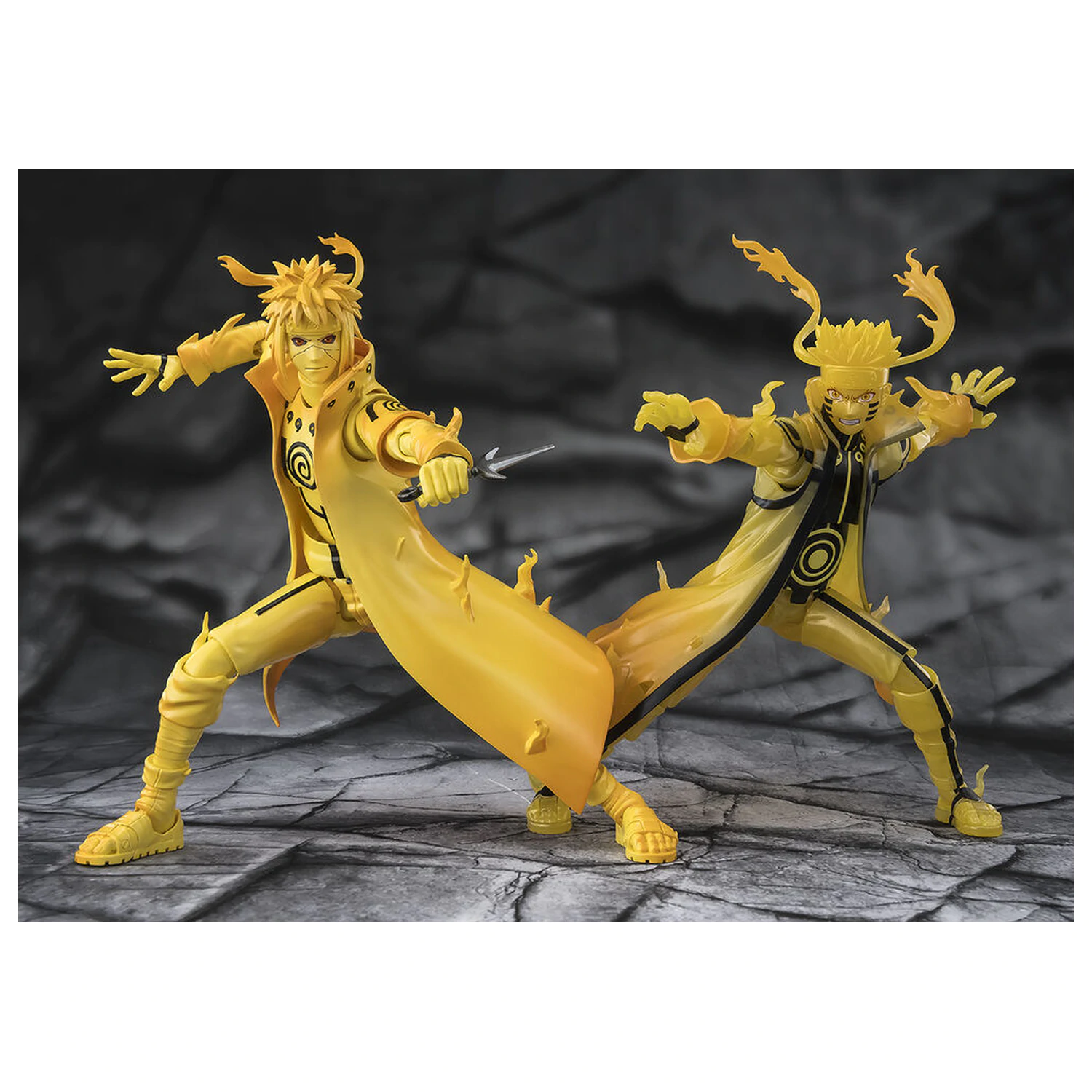 Naruto S.H.Figuarts akciófigura Minato Namikaze (Kurama Link Mode) -Bond of Light That Shatters Darkness- 15 cm termékfotó