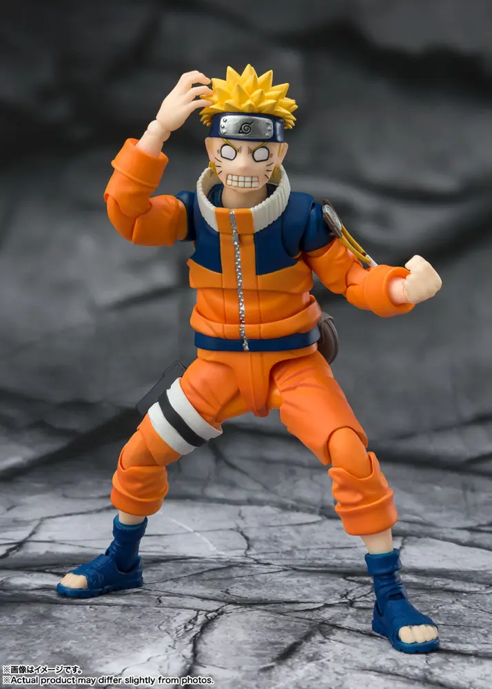 Naruto S.H. Figuarts akciófigura Naruto Uzumaki -The No.1 Most Unpredictable Ninja- 13 cm termékfotó