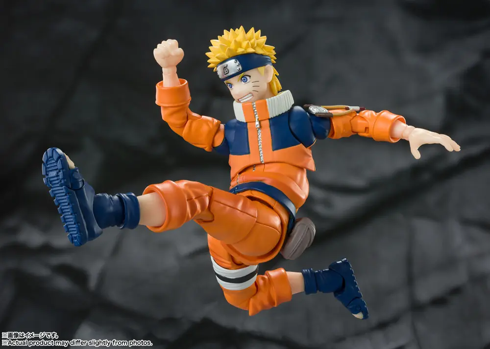 Naruto S.H. Figuarts akciófigura Naruto Uzumaki -The No.1 Most Unpredictable Ninja- 13 cm termékfotó