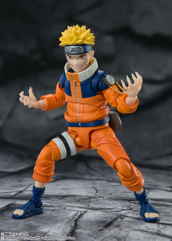 Naruto S.H. Figuarts akciófigura Naruto Uzumaki -The No.1 Most Unpredictable Ninja- 13 cm termékfotó