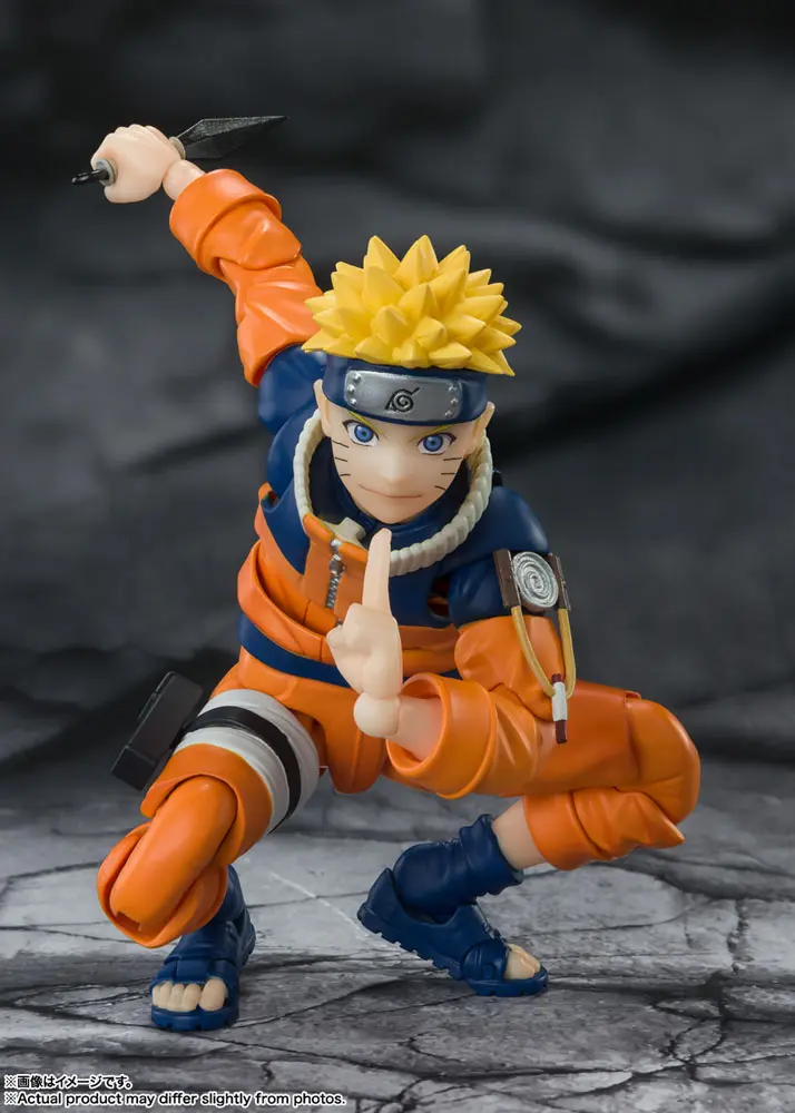 Naruto S.H. Figuarts akciófigura Naruto Uzumaki -The No.1 Most Unpredictable Ninja- 13 cm termékfotó